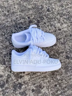 Nike Airforce 1 “ Rope Laces” In Different Colours, Swipe>>>