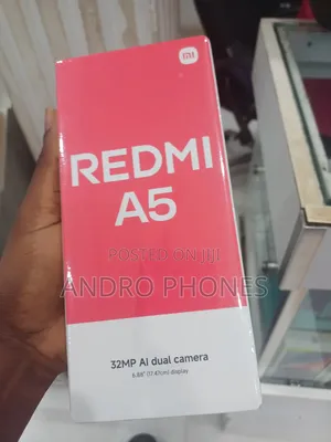 New Xiaomi Redmi A5 4G 128 GB Black