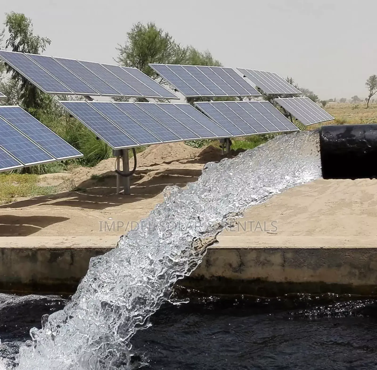 3hp Solar Submersible Pump Borehole Solar Water Pump System