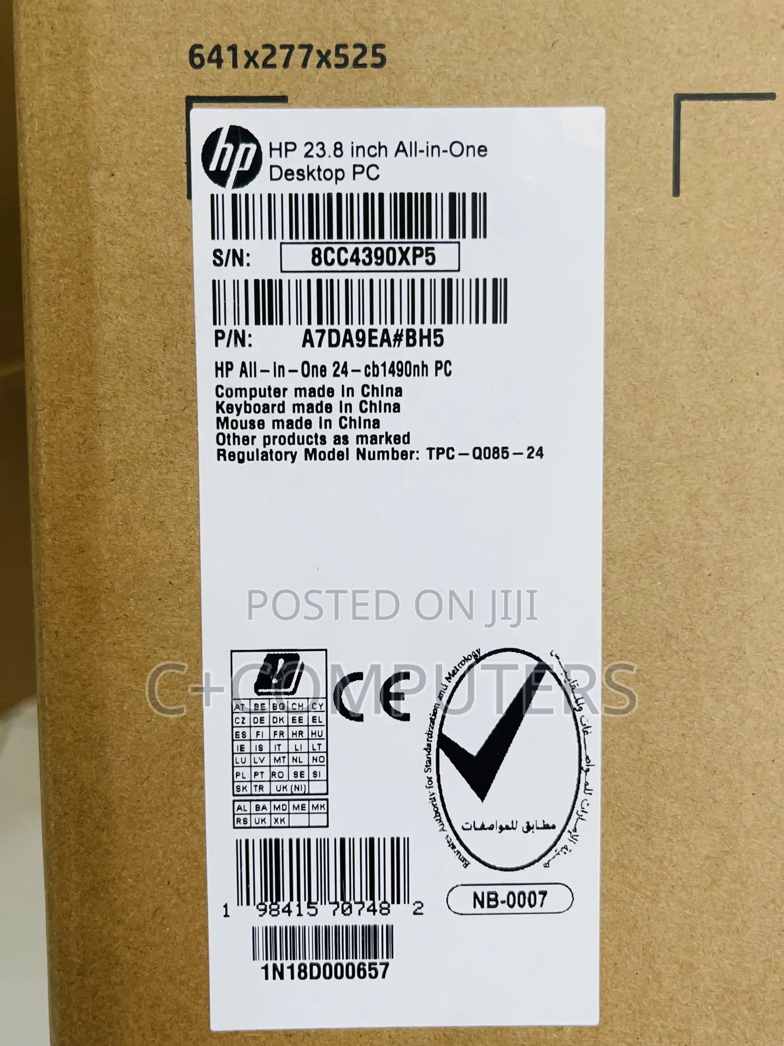New Desktop Computer HP AiO 24 8GB Intel Core i5 SSD 512GB