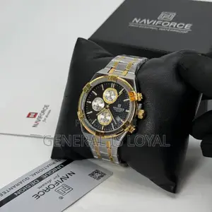 Naviforce 8042 Men's Quartz Watch Stainless Steel S