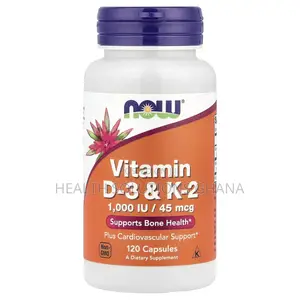 Now Vitamin D3+ - 120 Capsules