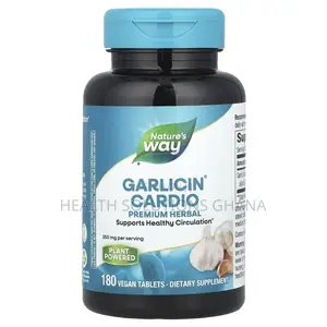 Nature's Way Garlicin Cardio - 180 Capsules
