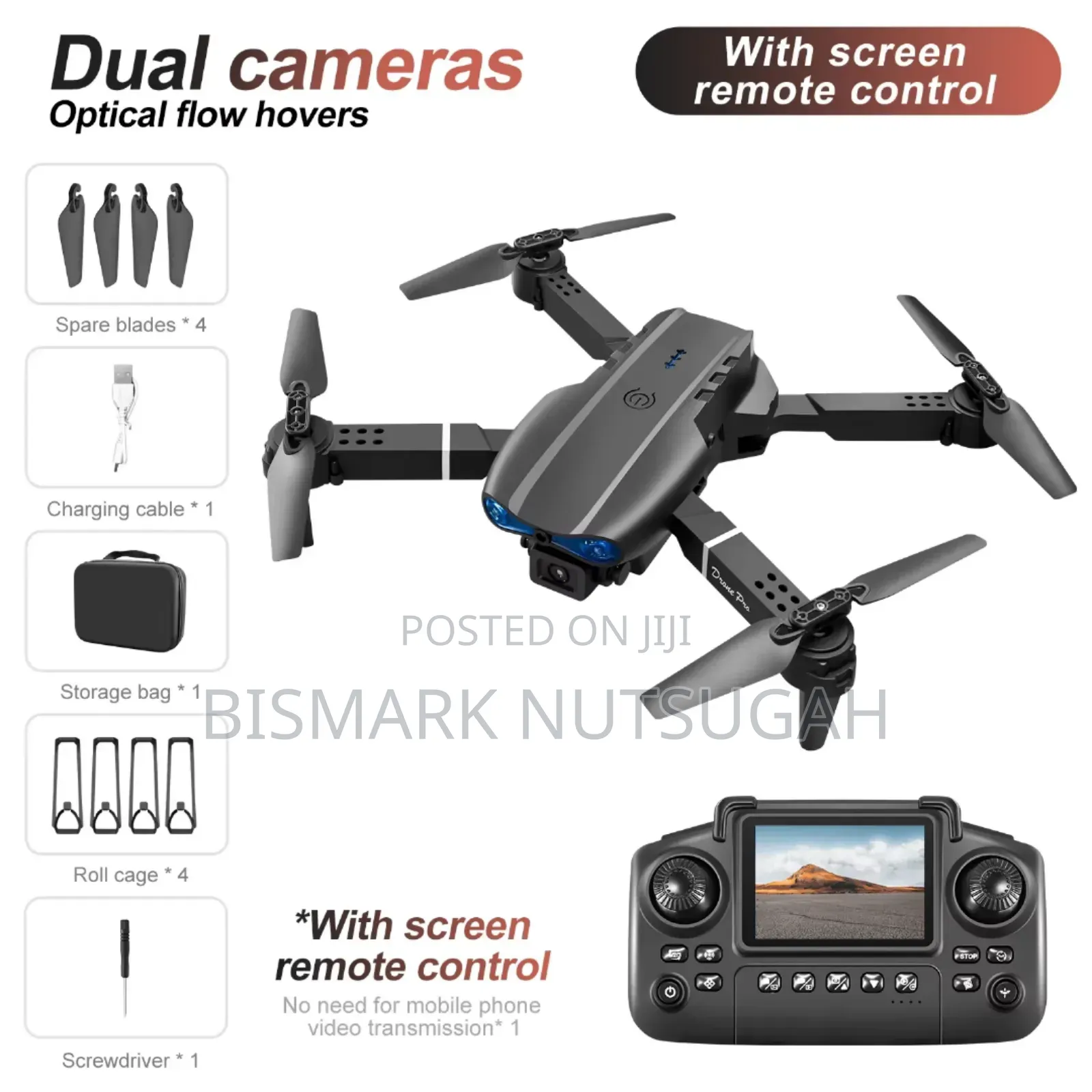 Optical Foldable Avoidance Flying Drone