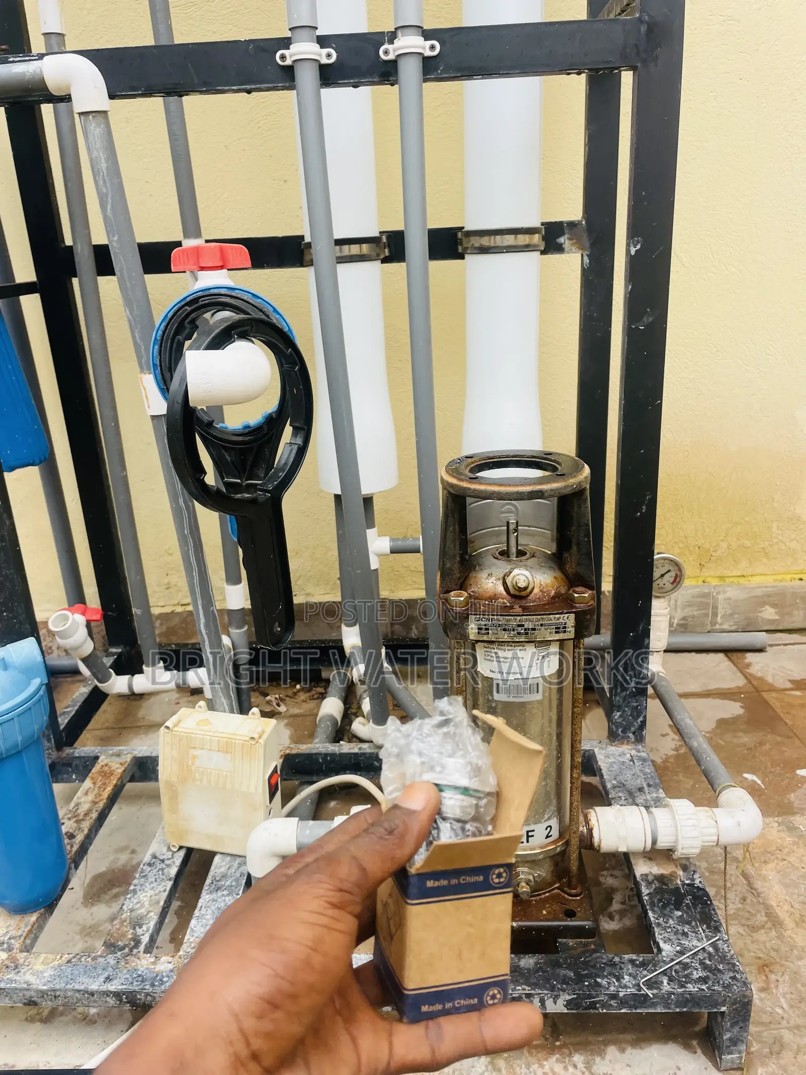 Changing of Mechanical Seal ( Pressure Pump Leakages)