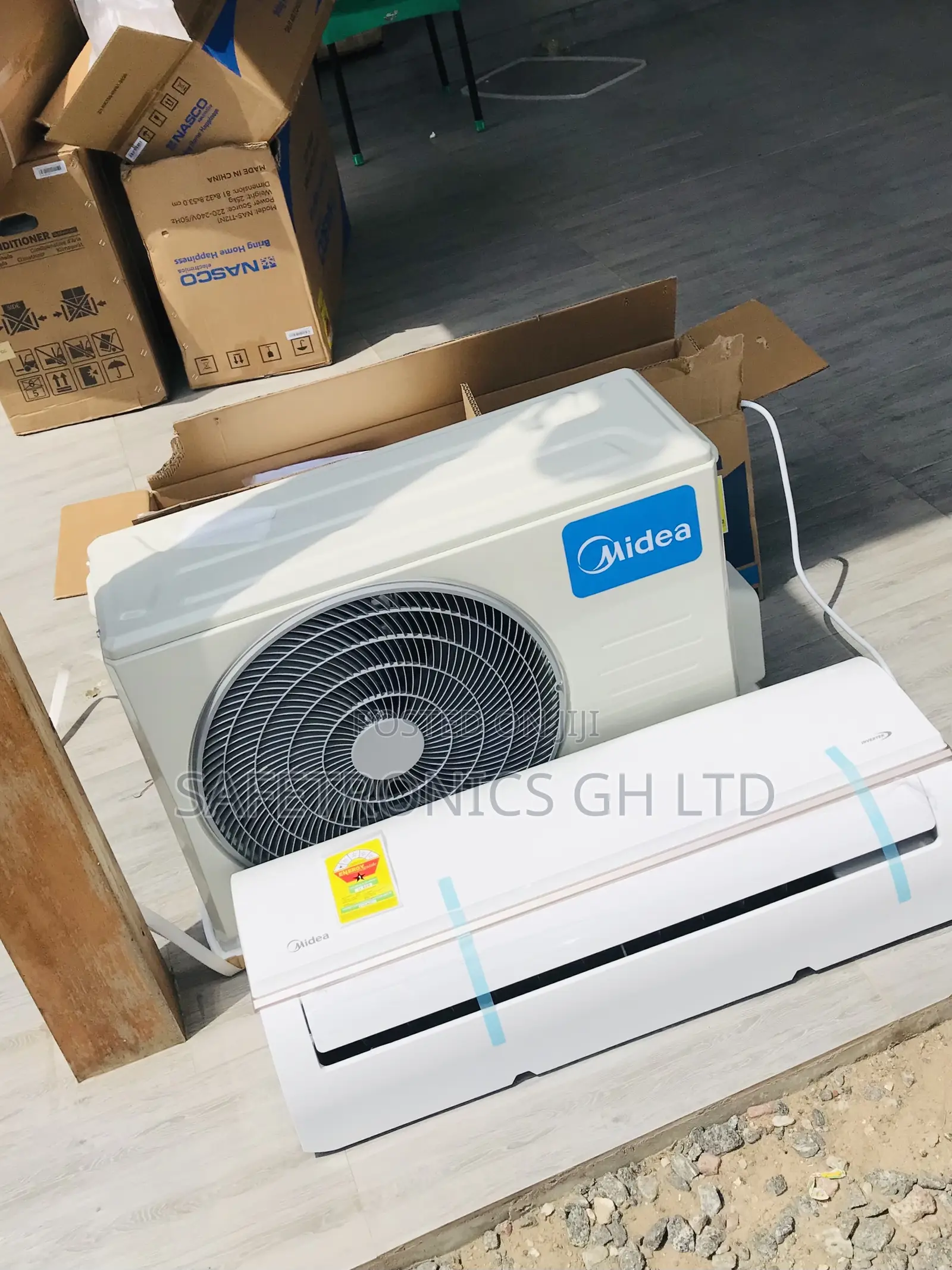 Original Midea Split 2.5 Horsepower White R410a Ac