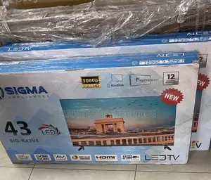 Sigma Sig-k43v6 Fhd Digital Frameless Satellite Tv -43