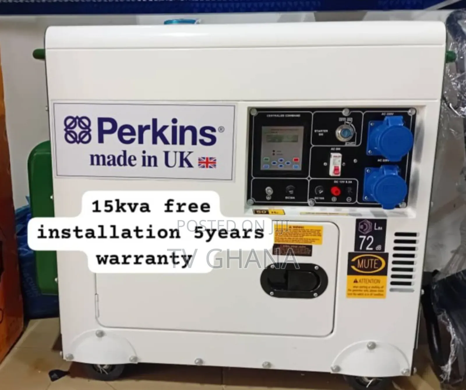 Generator for Sharp Living Perkins 15kva Diesel Generator