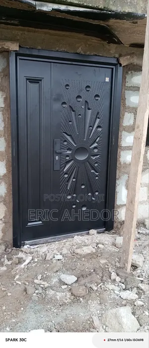 One and Half Full Metal Security Door and Accessories