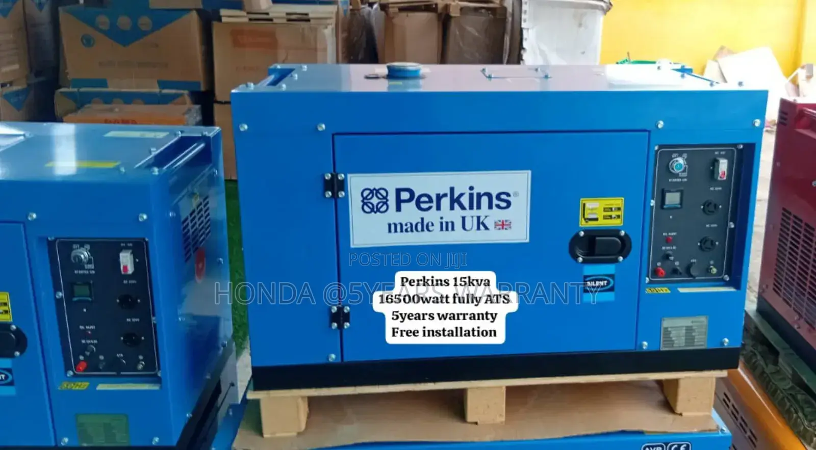 Green Energy Team Perkins 15kva 16500watt Diesel Generator