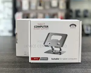 Adjustable Laptop And Tablet Stand 360 Rotating Ergonomic Foldable