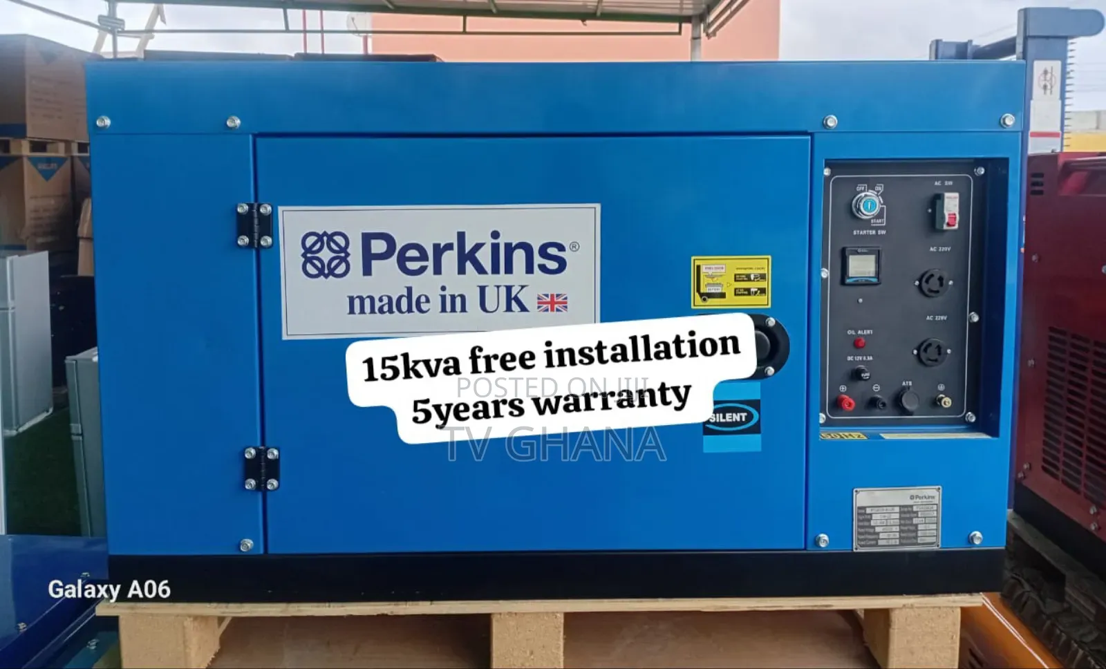 Lasting Power Lasting Peace Perkins 15kva Diesel Generator