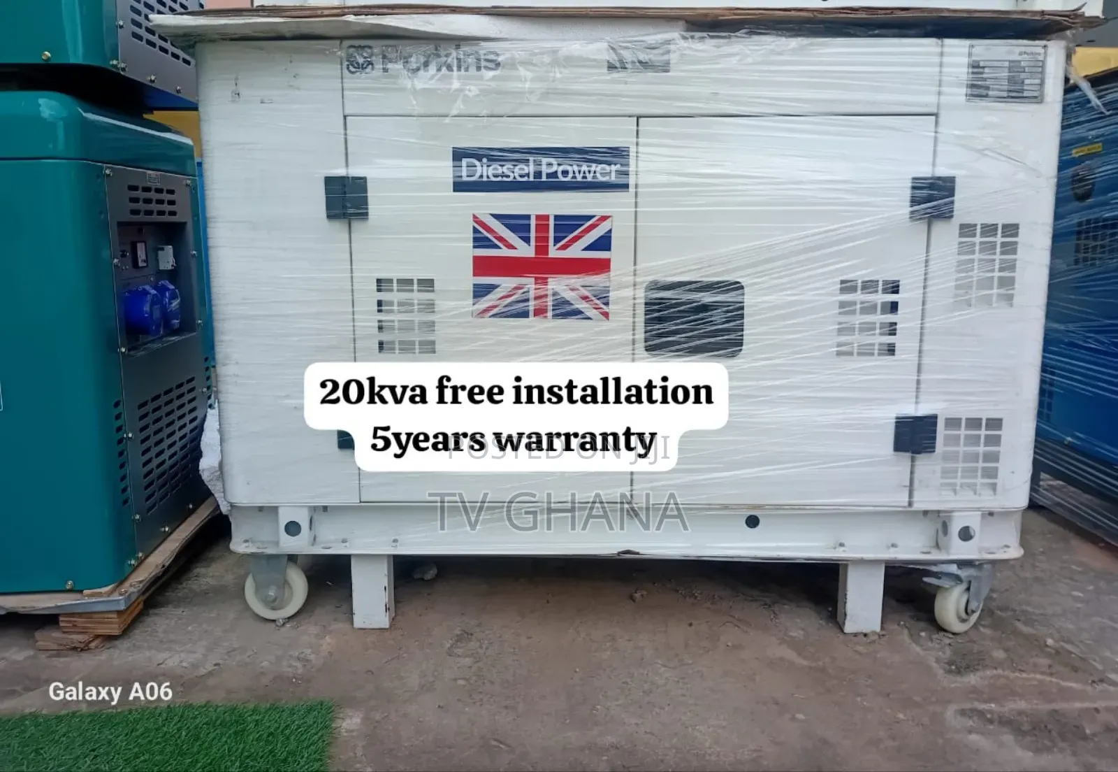 Why Wait Light Awaits Perkins 20kva Diesel Generator 20kva