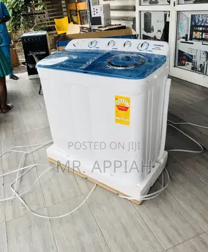 Newest Nasco 15kg Spin Dry Top Load Washing Machine(White)