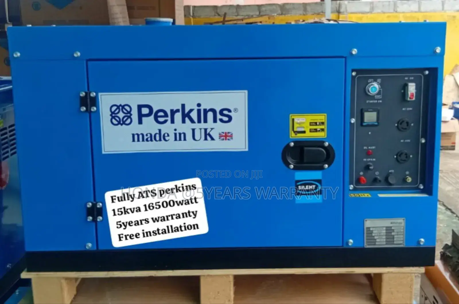 Power Master 15kva 16500watt Perkins Generator Diesel 15kva