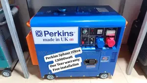 Energy Experts Perkins 3phase 10kva 13000wax Generator 10kva