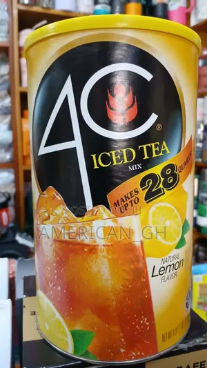 4c Iced Tea Mix, Natural Lemon Flavor, 1.87kg