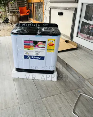 Most Unique Pearl Semi-Auto Washing Machine(White)7kg