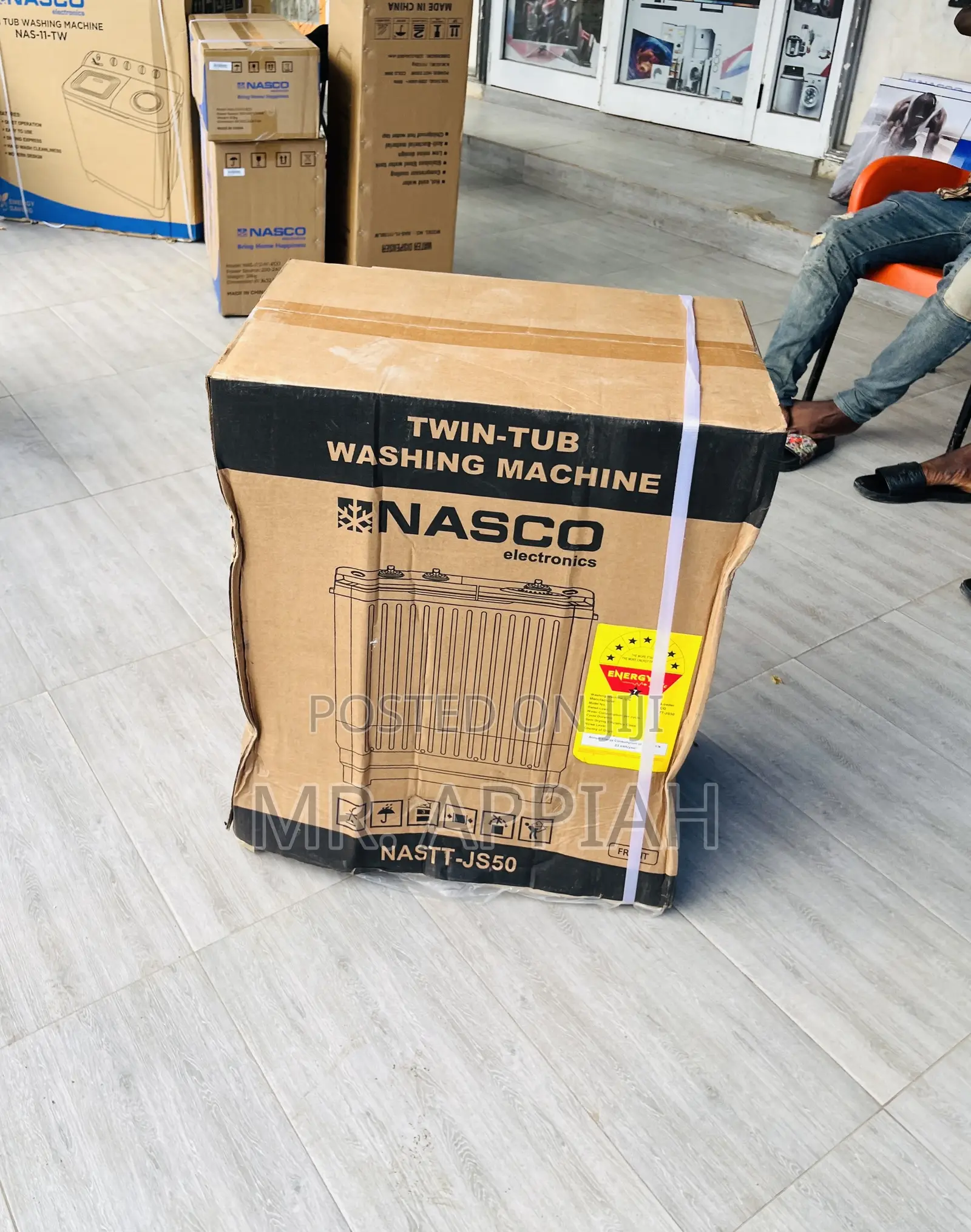 Most Authentic Nasco 5kg Spin Dry Electric Washing Machine.