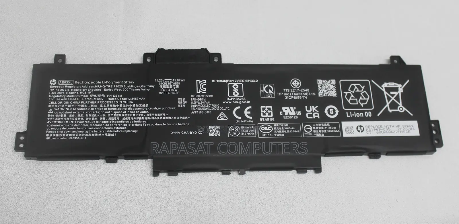 Hp Ae03xl Original Laptop Battery