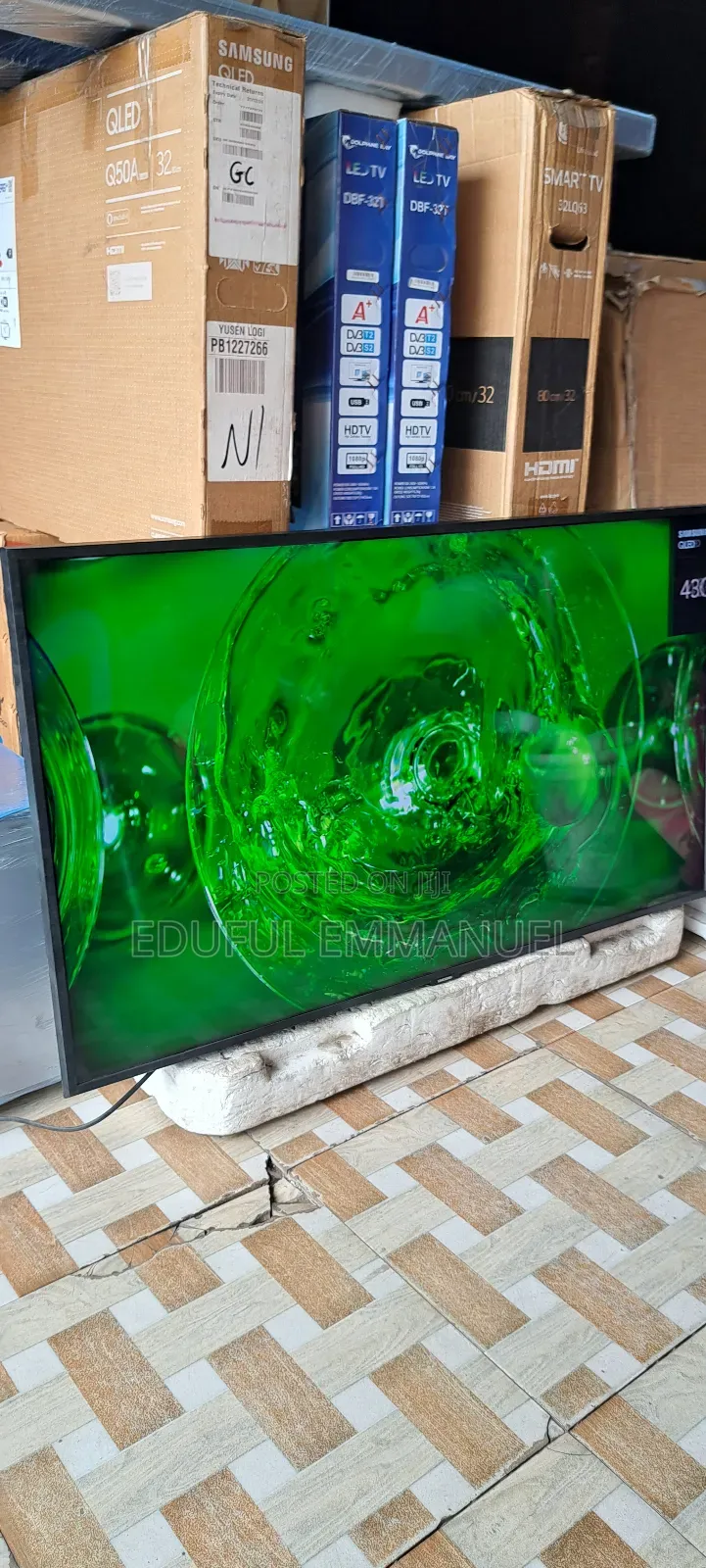 Samsung 43" Qled Uhd Smart Netflix Youtube Apple Airplay