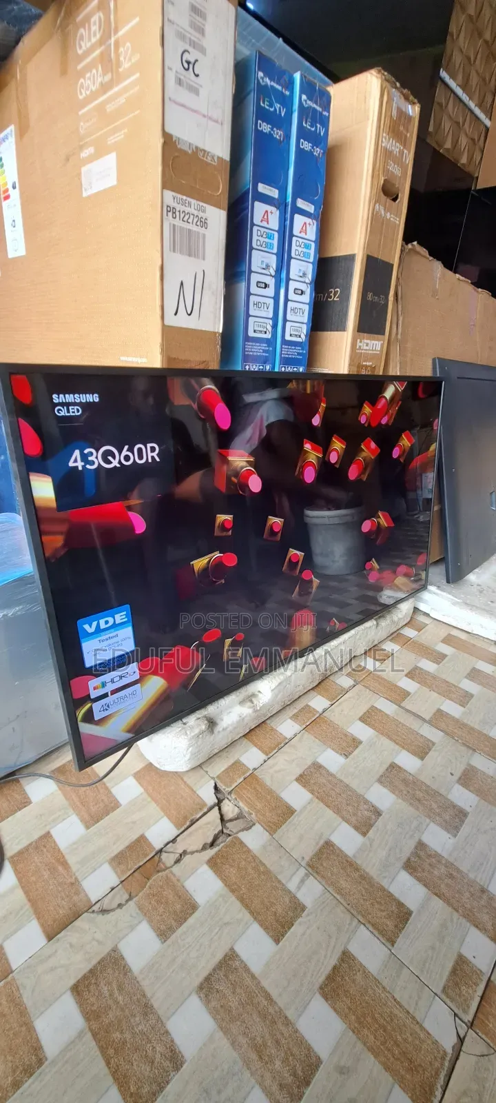 Samsung 43" Qled Uhd Smart Netflix Youtube Apple Airplay