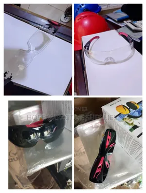 Uvex Safety Protective Spectacle.(Anti-scratch & Anti Fog[12 Per Pack]