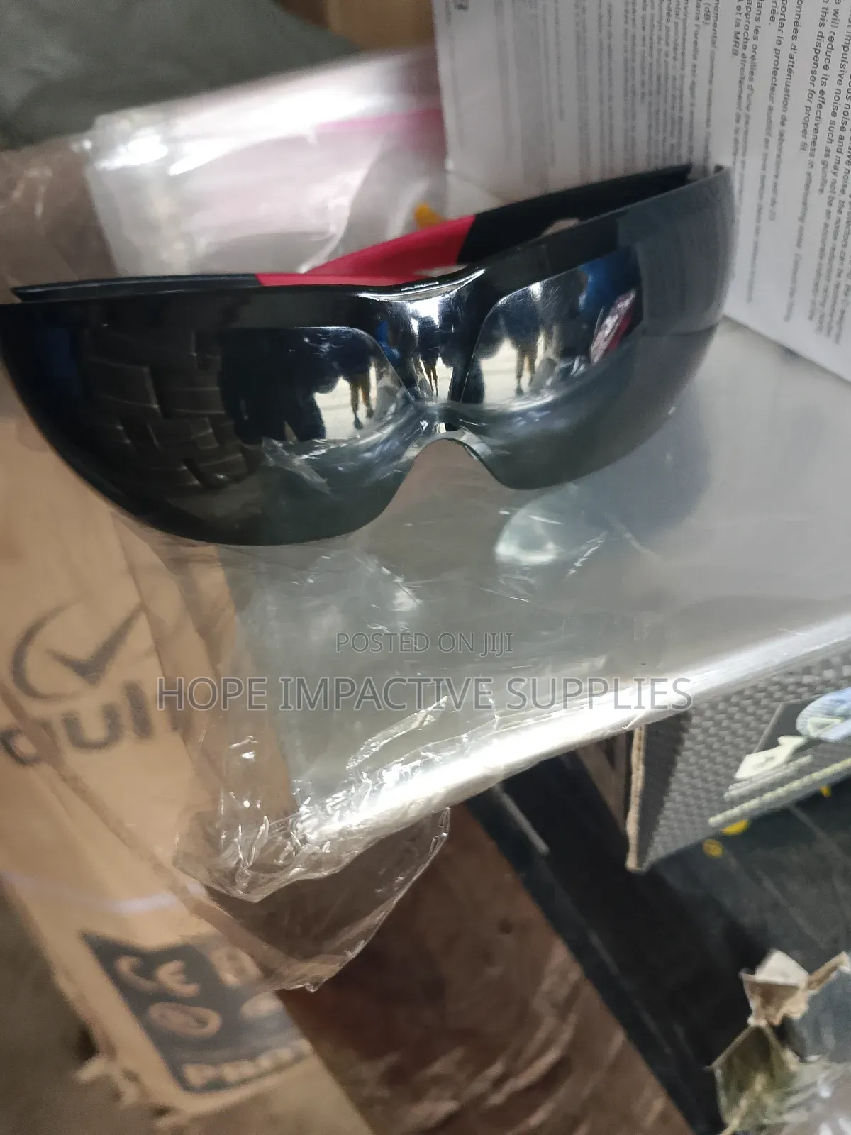 Uvex Safety Protective Spectacle.(Anti-scratch & Anti Fog[12 Per Pack]