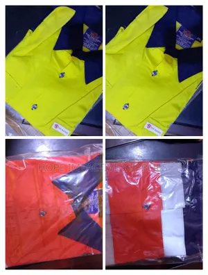 Mining Cotton Shirt - Yellow & Orange.