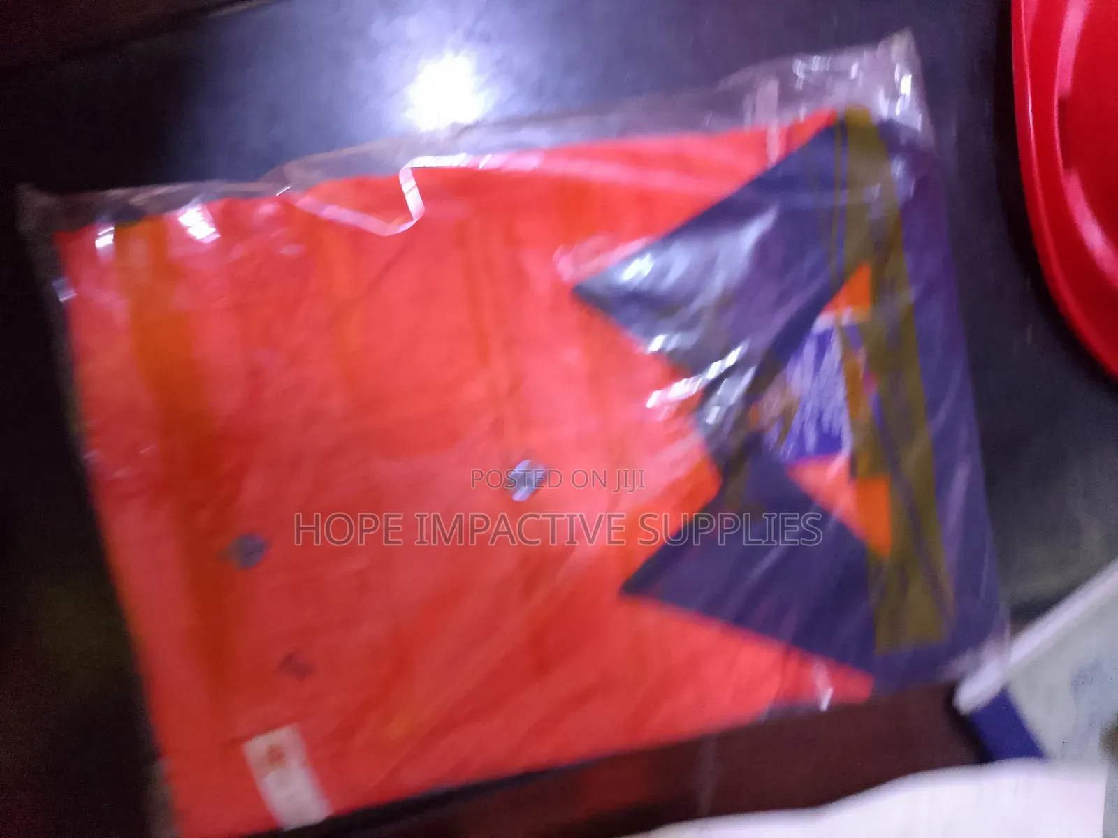 Mining Cotton Shirt - Yellow & Orange.