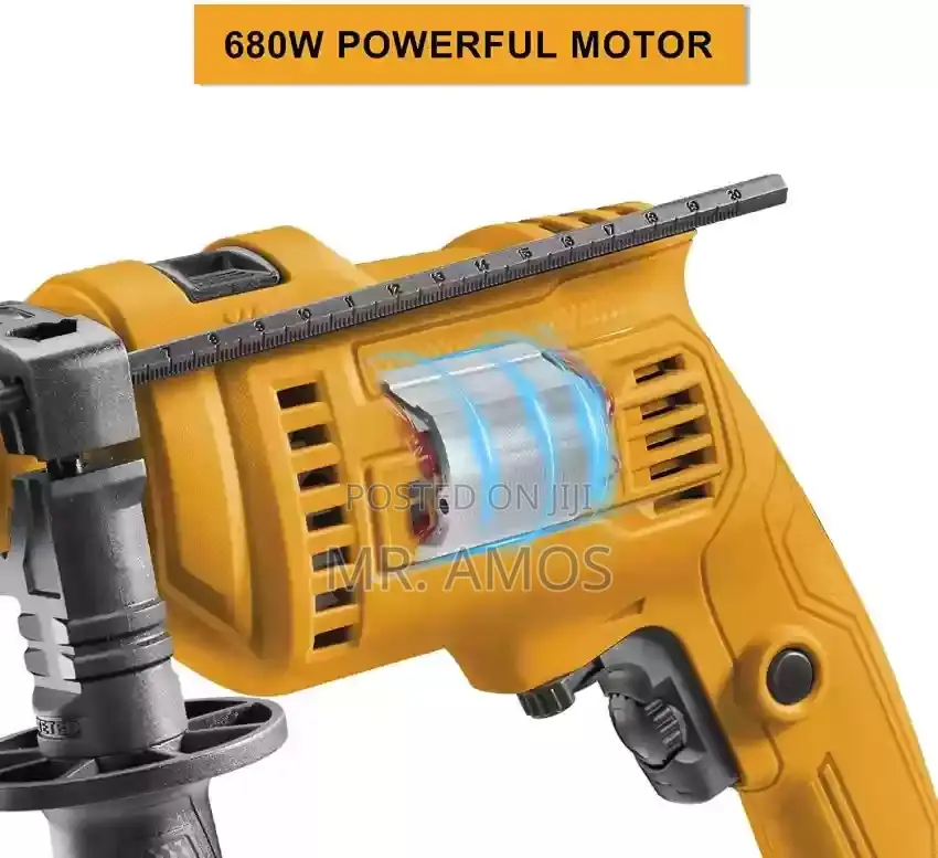 680w Impact Drill With Hammer Function- Id6808