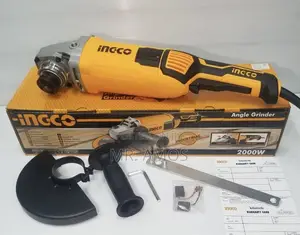 2000 Watt 7-Inches Angle Grinder With Auxiliary Handle - Ag20001