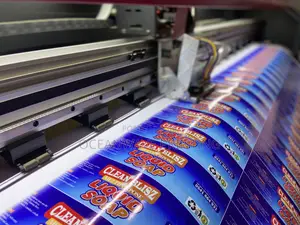 Sticker Lables Printing and Cutting