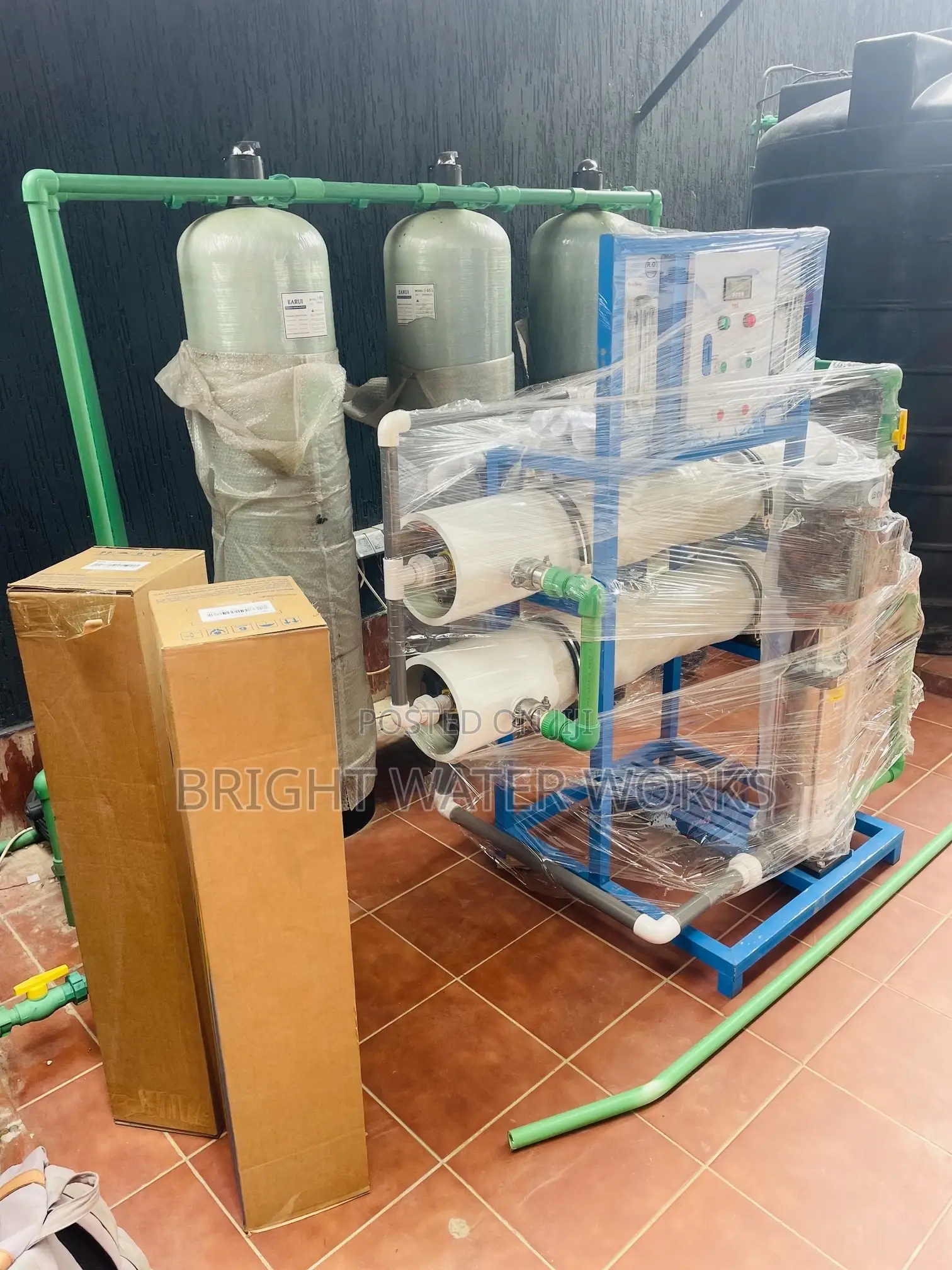 2 Tons Water Treatment Plant