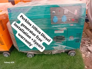 Power Surge Perkins Diesel Generator 10kva Silent
