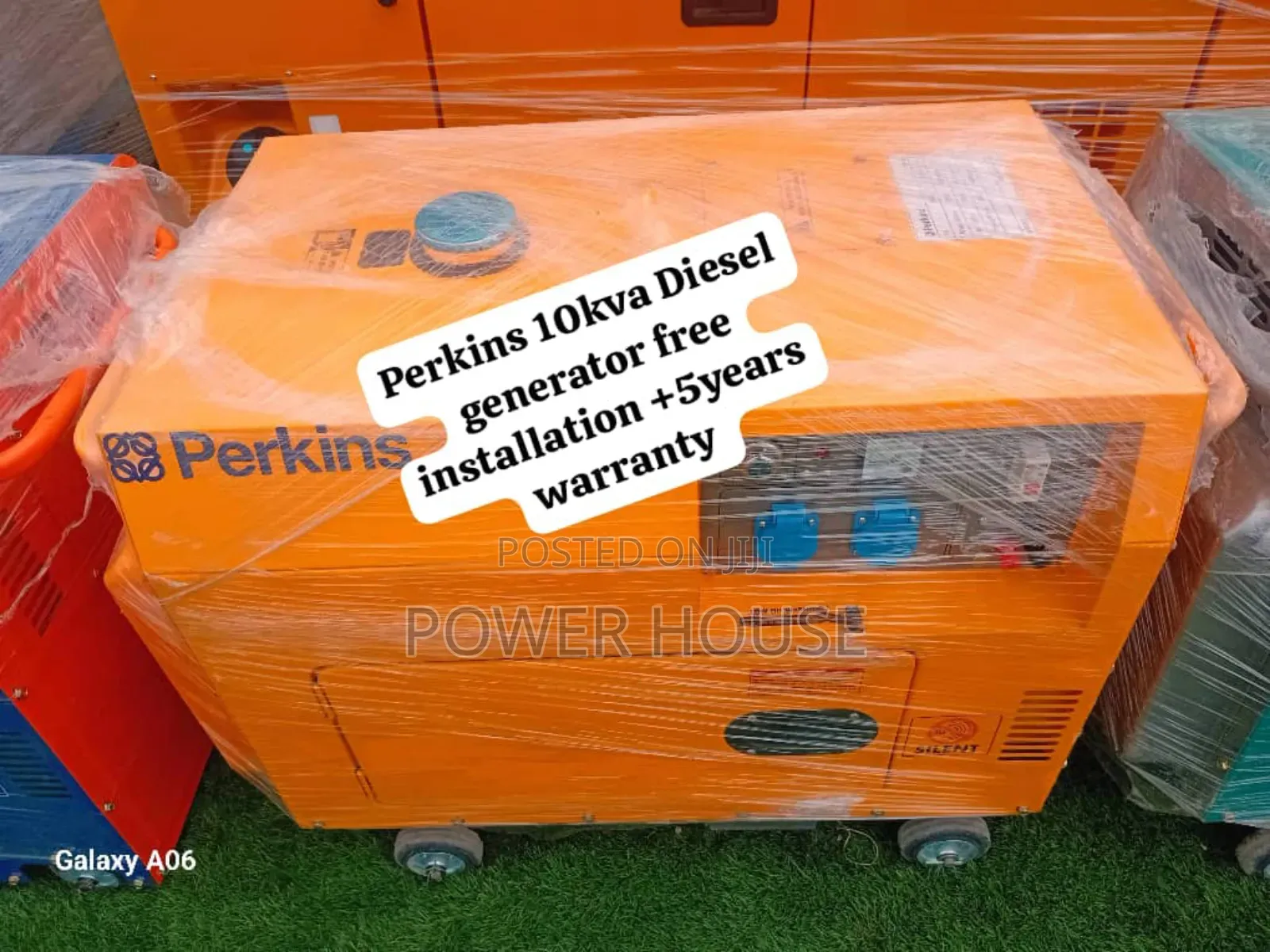 Electric Excitement Perkins Diesel Generator 10kva Silent