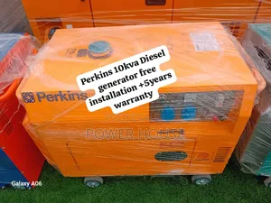 Electric Excitement Perkins Diesel Generator 10kva Silent