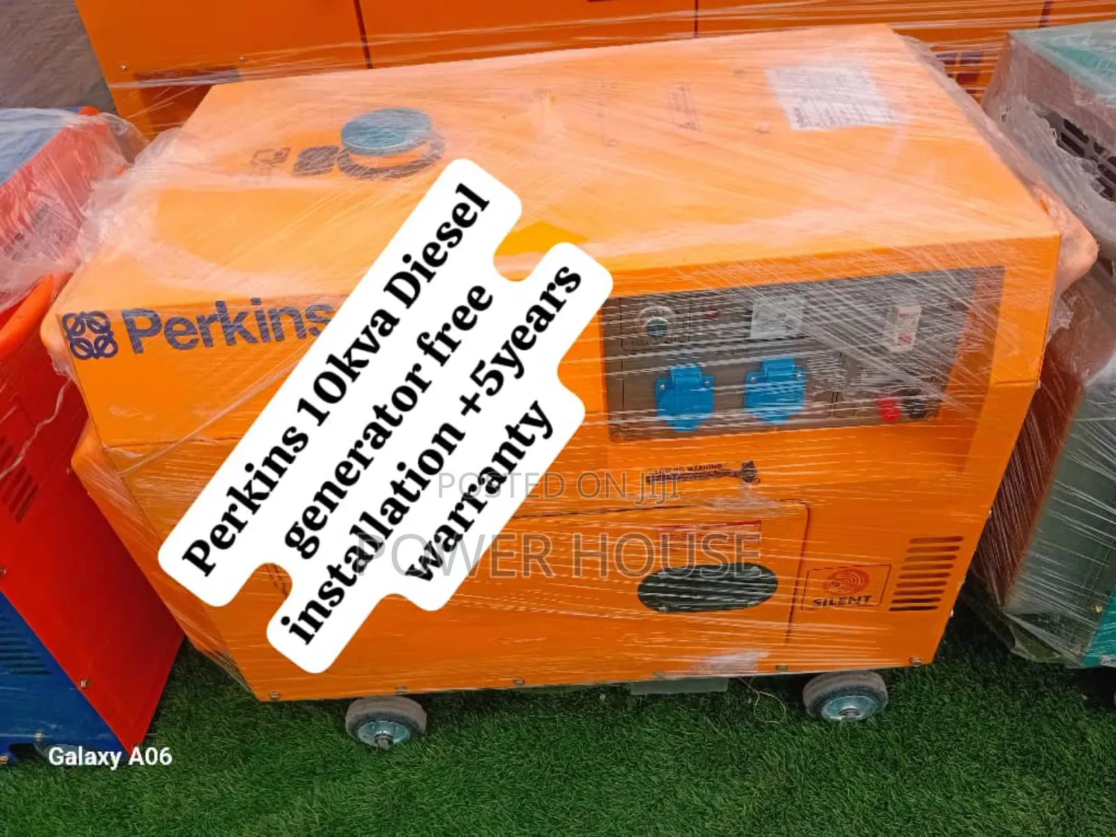 Power Pioneer Perkins Diesel Generator 10kva Silent