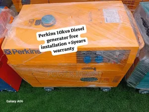 Electric Eclipse Perkins Diesel Generator 10kva Silent