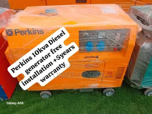 Electric Energizer Perkins Diesel Generator 10kva Silent