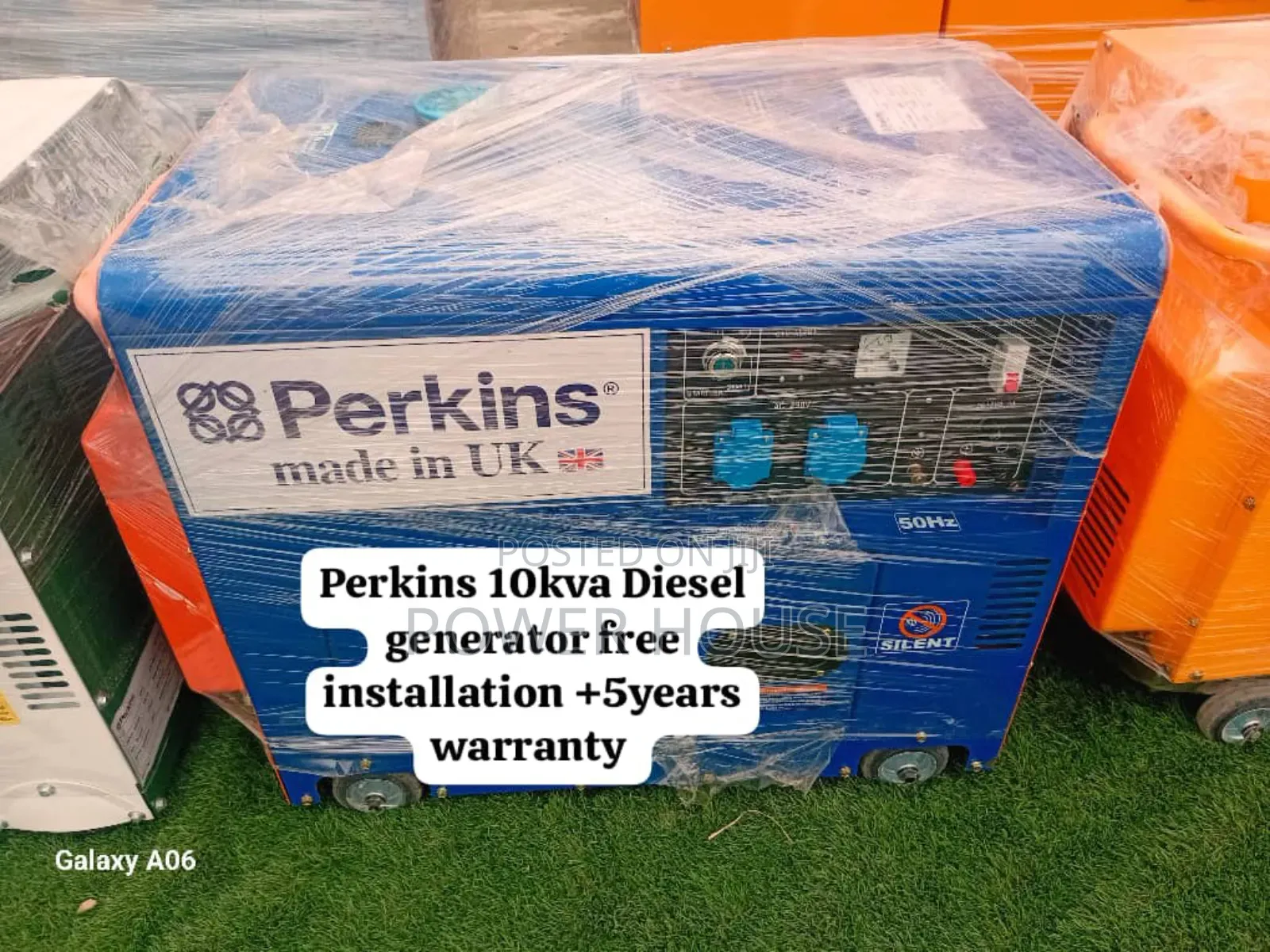 Power Magician Perkins Diesel Generator 10kva Silent