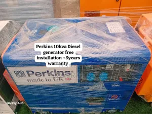 Power Dynamo Perkins Diesel Generator 10kva Silent