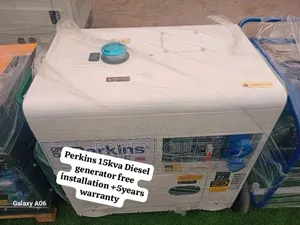 Power Revolution Perkins Diesel Generator 15kva Silent