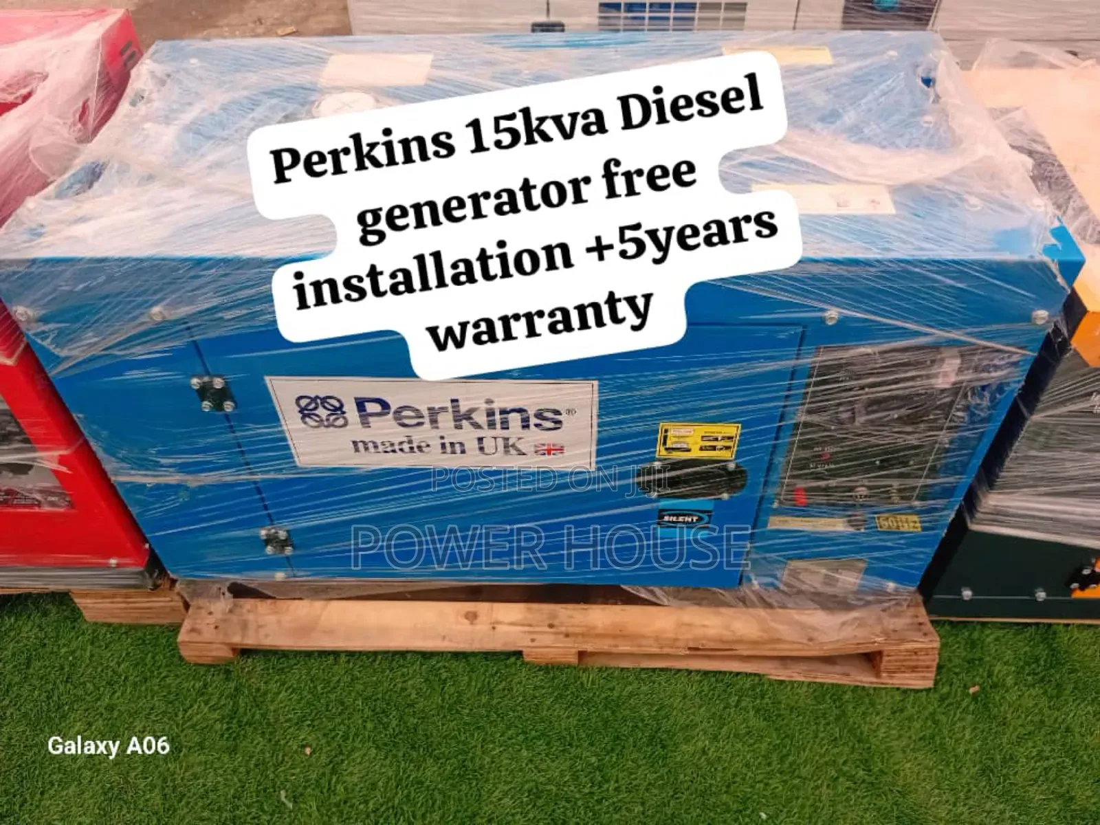 Incredible Energy Perkins Diesel Generator 15kva Silent