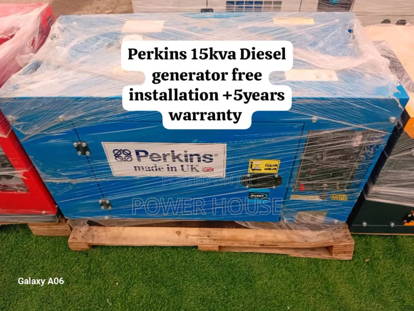 Energy Boost Perkins Diesel Generator 15kva Silent