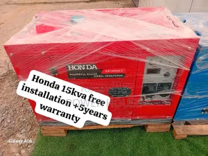 Electric Velocity Honda Diesel Generator 15kva Silent