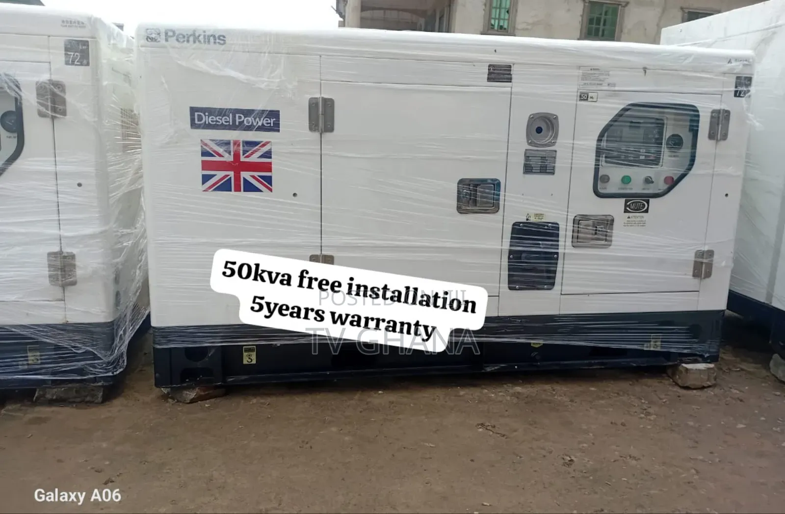 Quiet Strength for Big Needs Perkins 50kva Diesel Generator