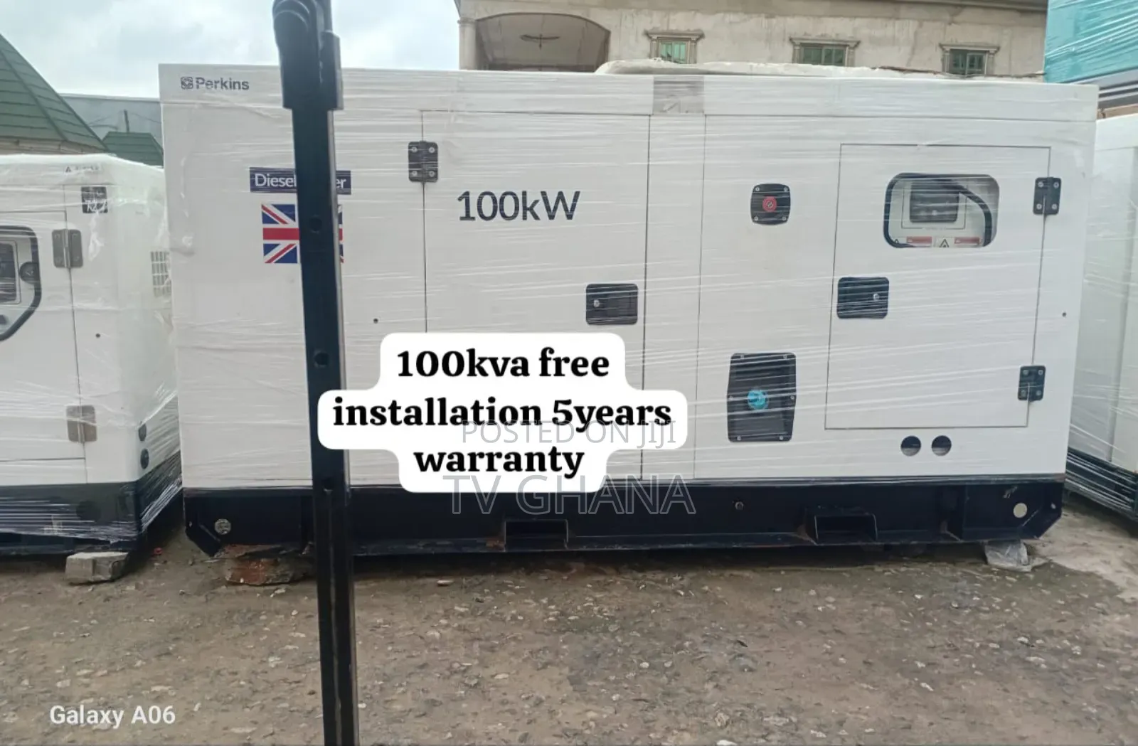 Full Package Gen Perkins 100kva Diesel Generator Diesel