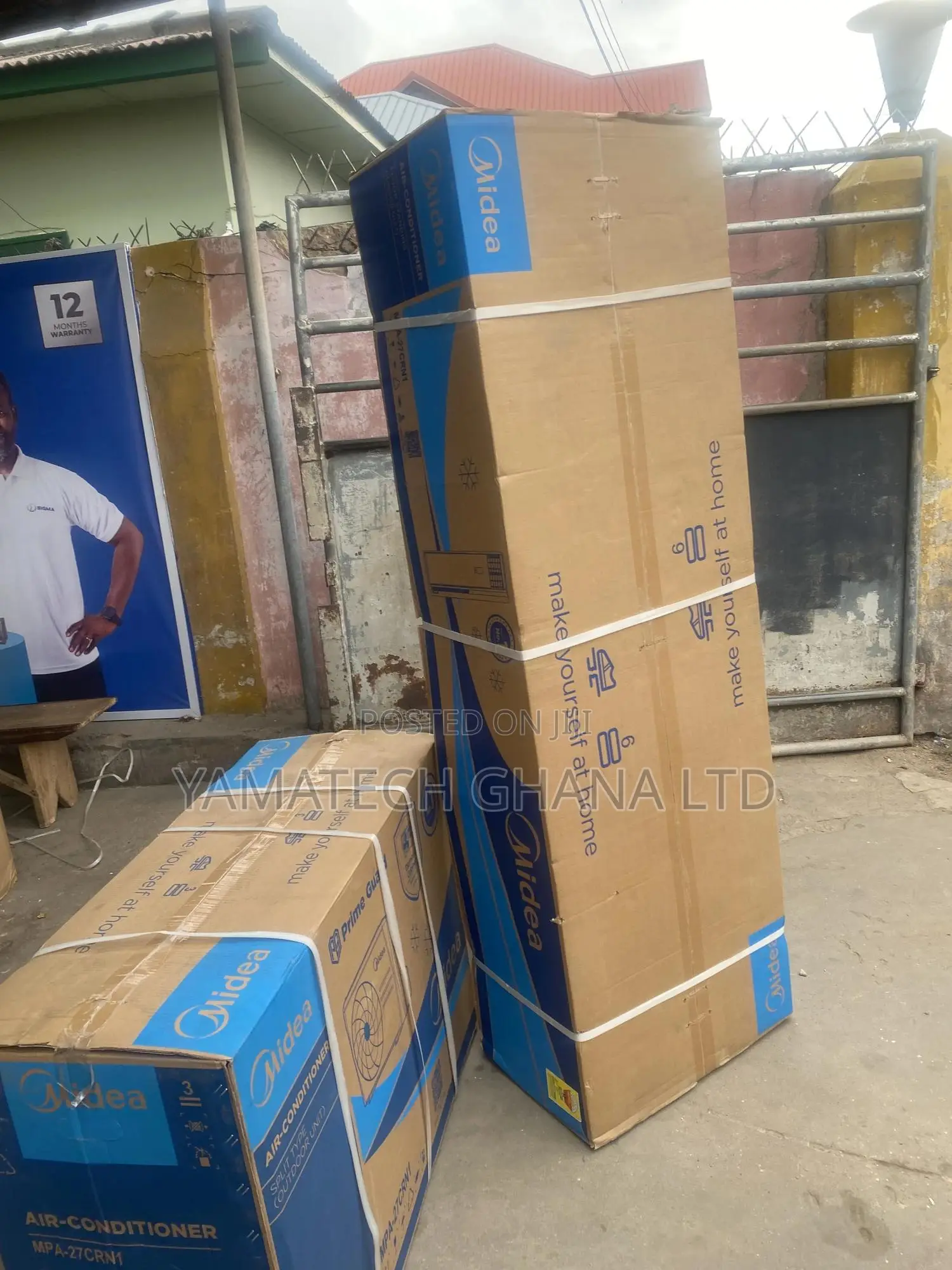 Midea 3.0hp Floor Standing Ac R410a Available On Promo