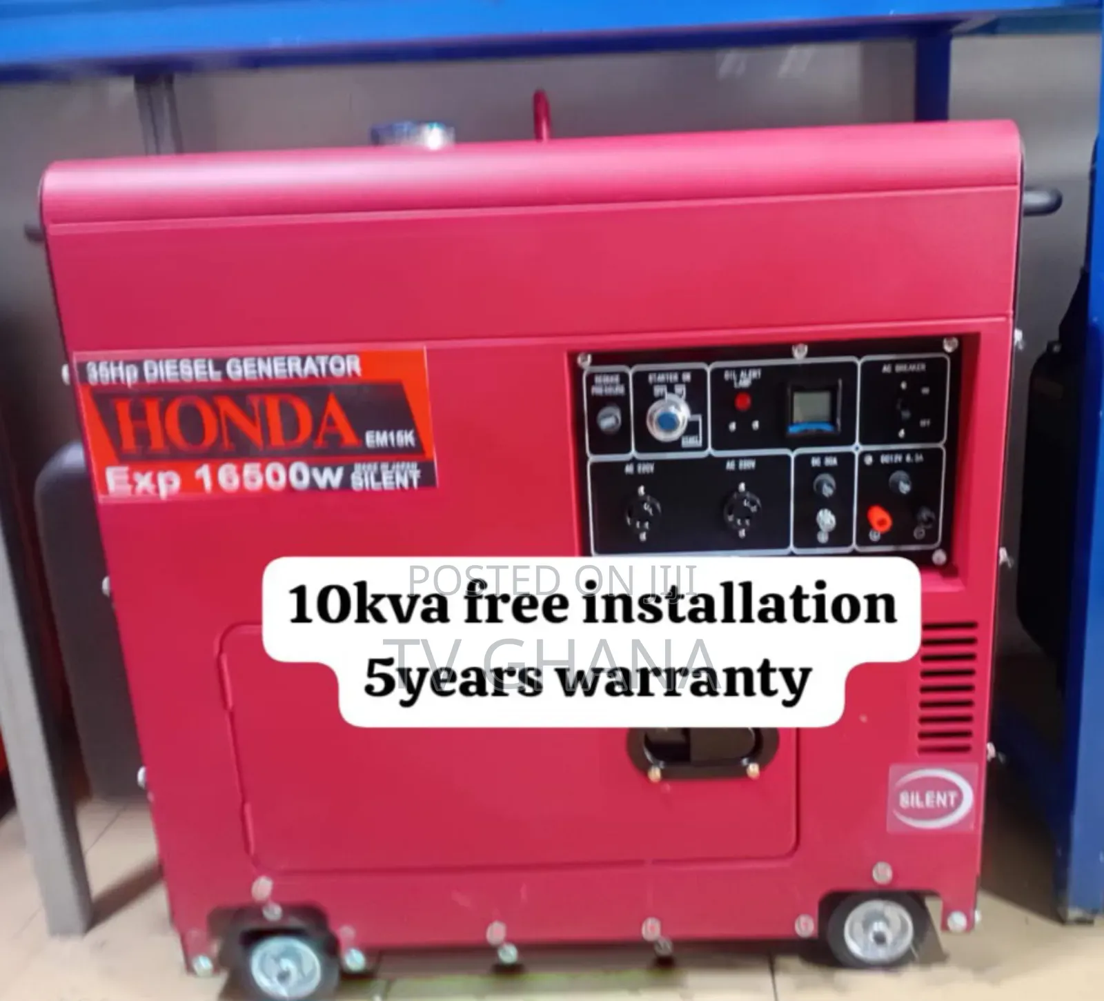 Street Wise Power Solution Honda 15kva Diesel Generator